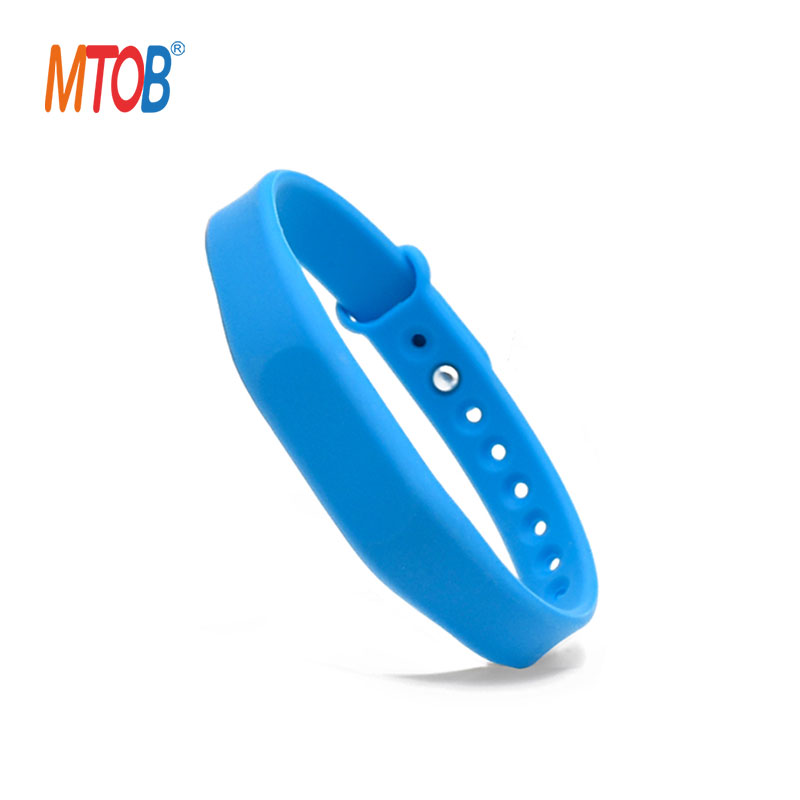 NFC Silicone Wristbands MTB-SW003A with NTAG213 Chip