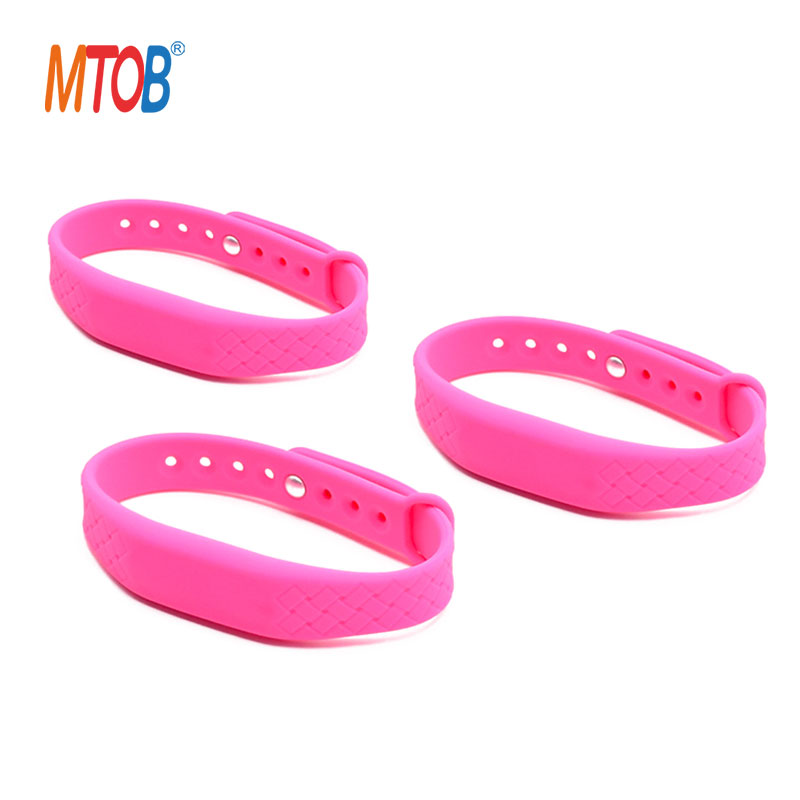 NFC Silicone bracelet Cashless Payment Wristband MTB-SW015