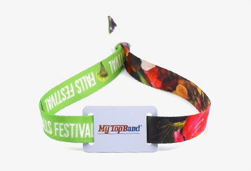 RFID Fabric Wristband