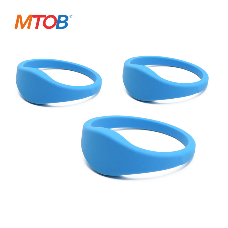 Silicone Access Control Wristbands with RFID Chips MTB-SW004