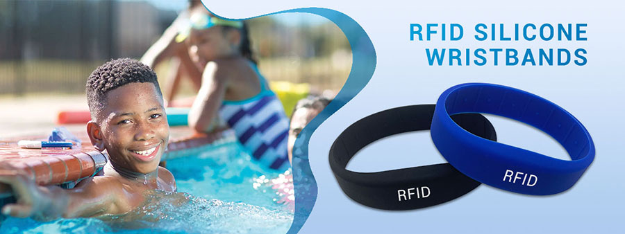 LF/HF Silicone RFID Bracelets for Hotels & Resorts-MTOB RFID