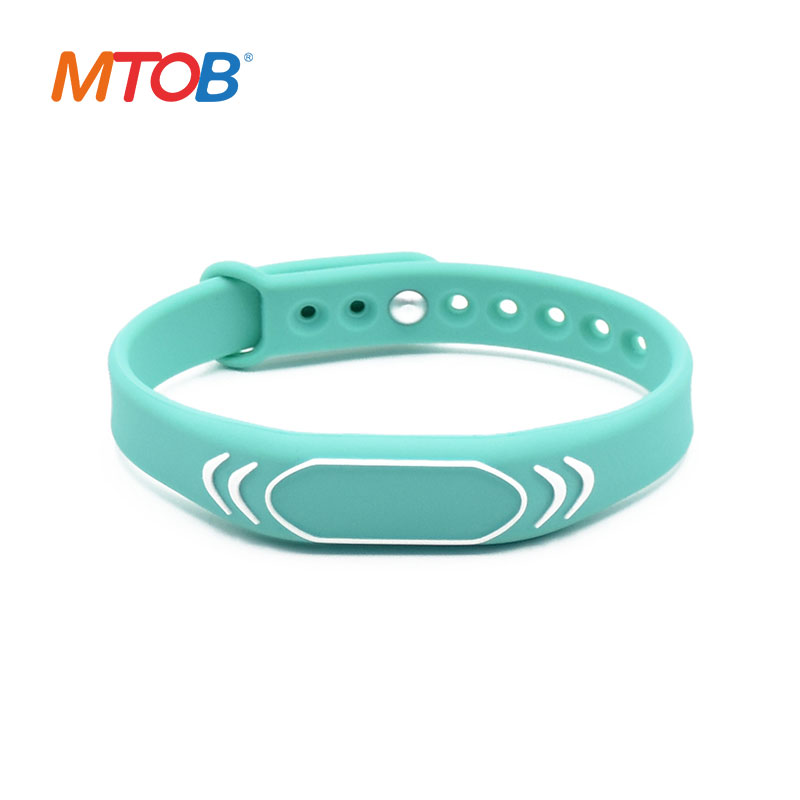 Tiffany Blue RFID Silicone Bracelets MTB-SW003
