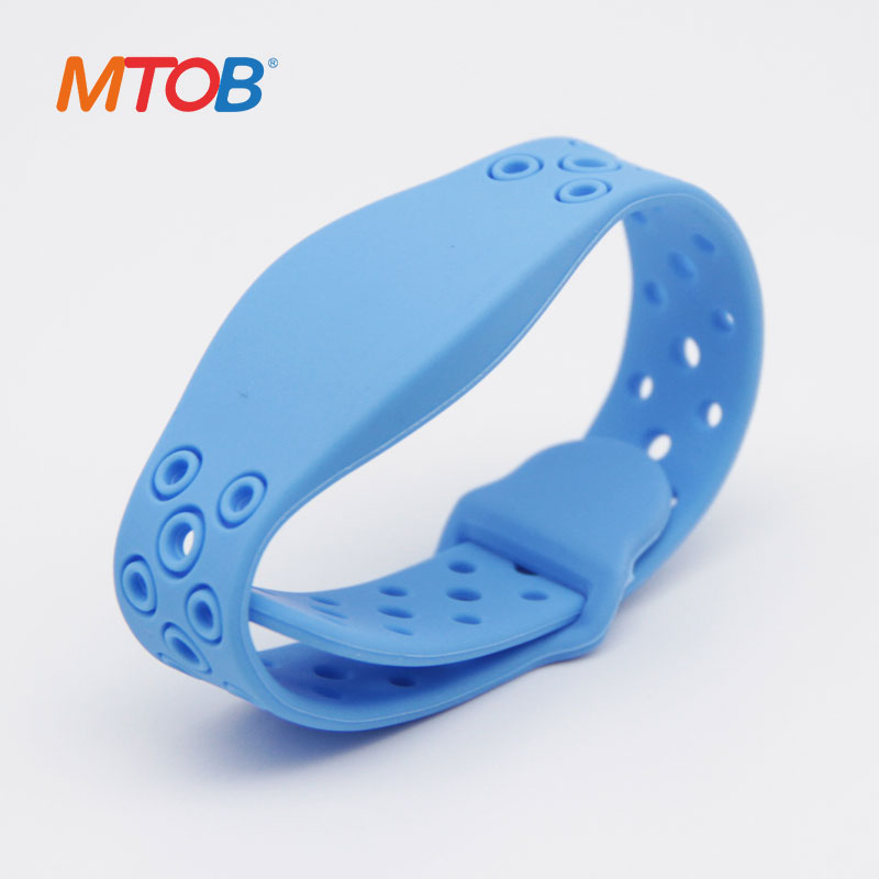 Waterproof RFID Bracelet MTB-SW007B RFID Silicone Wristbands