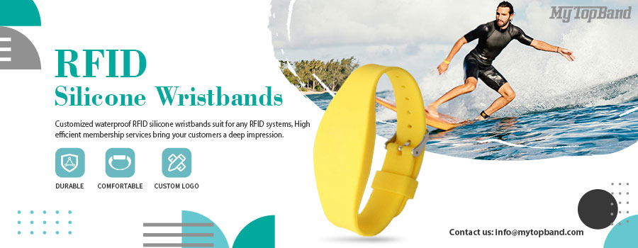 UHF Silicone Wristband Dual Frequency RFID Bracelets-MTOB RFID