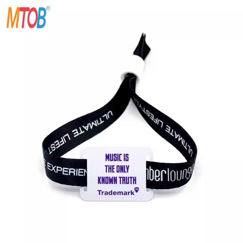 Customized Event RFID Wristband Tag with Logo Printing
