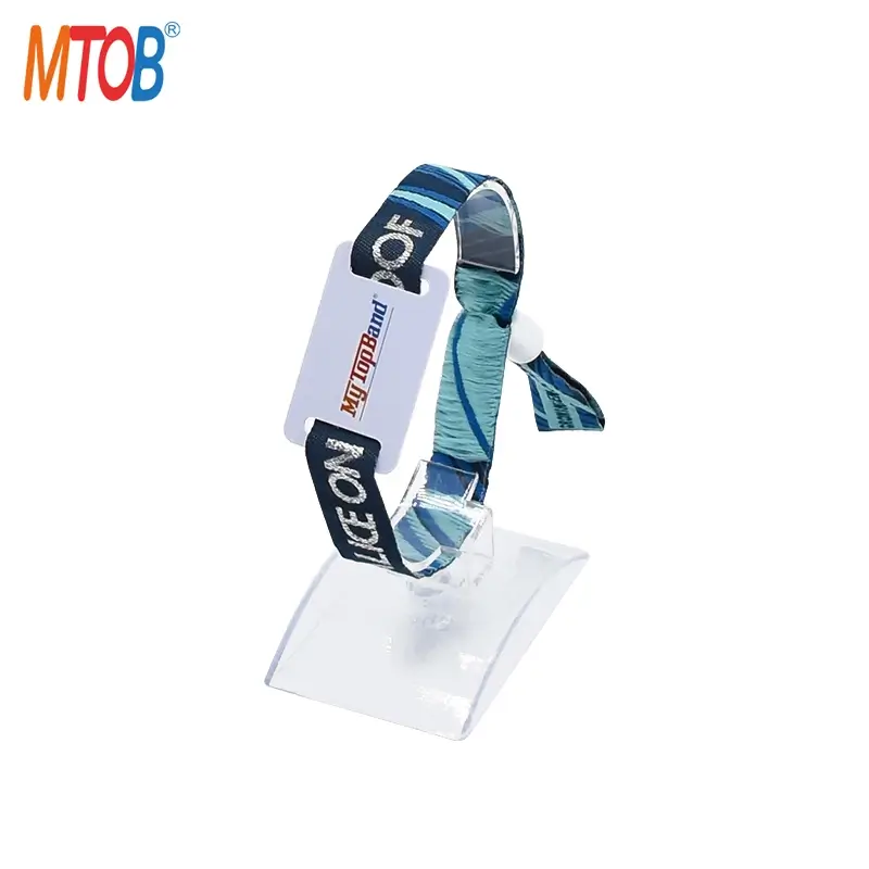Customized RFID Woven Bracelet MTB-FW006 for Events
