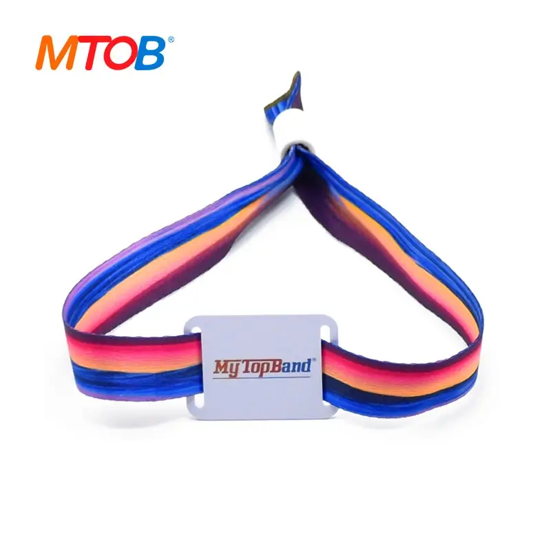 MIFARE 1K Woven RFID Wristband MTB-FW002