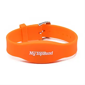 MTB-SW016 Silicone RFID Wristbands for Hotels & Resorts