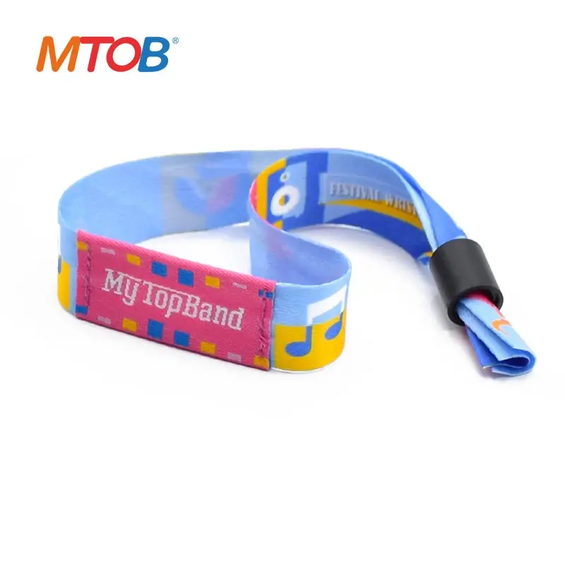 Fabric Wristbands with RFID Smartcards