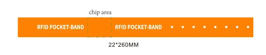 Disposable RFID Pocket-Wristband NFC Festival Wristband-MTOB RFID