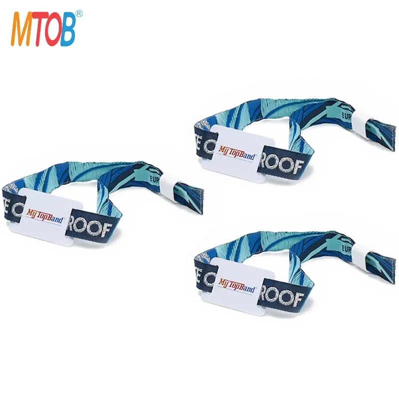Wholesale Fabric RFID Tag Bracelet for Events