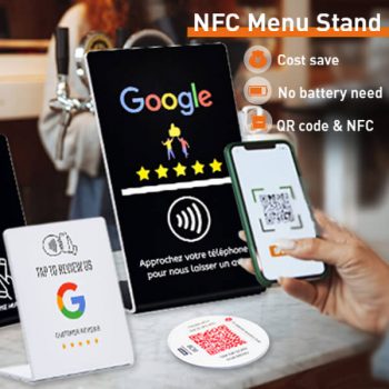 Customized NFC QR code Stand