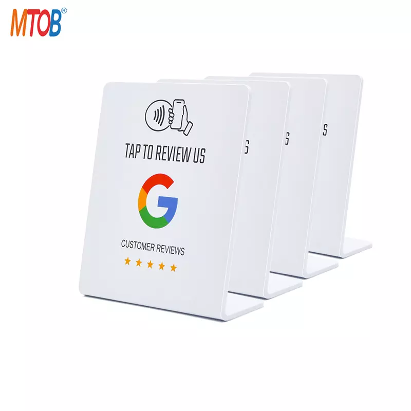 MTB-NS003 NFC Table Stand for Google Reviews