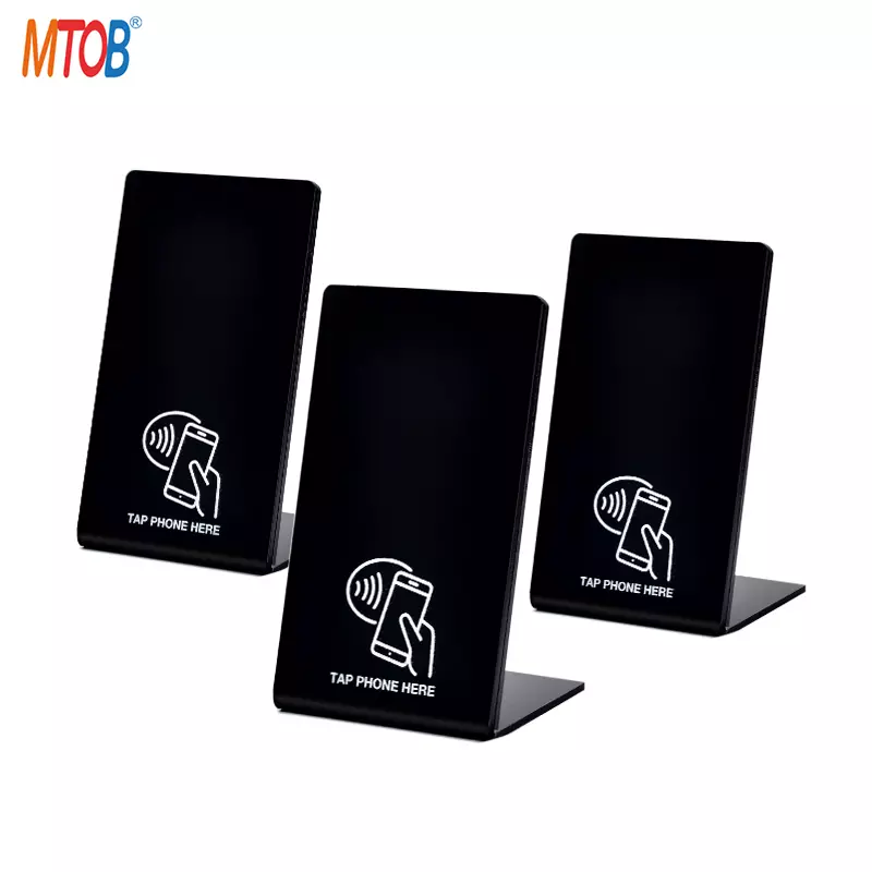 MTOB RFID NFC Acrylic Stand