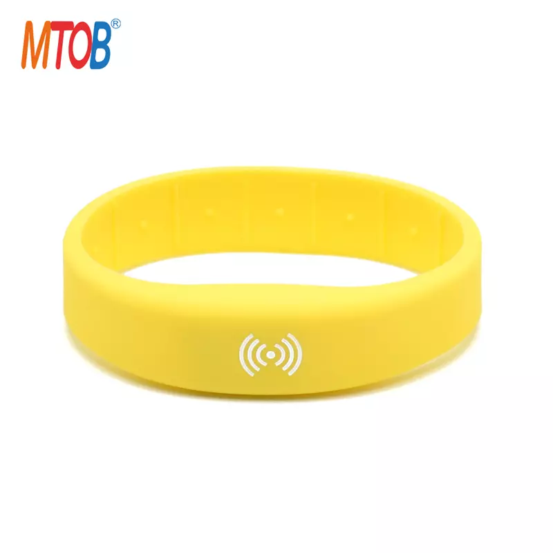 Waterproof 13.56MHz Silicone RFID Wrist Band