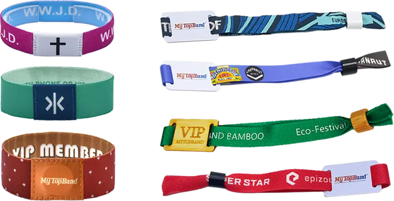 Custom Festival Wristbands for Events
