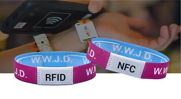Custom NFC Stretch Bracelets for Christian