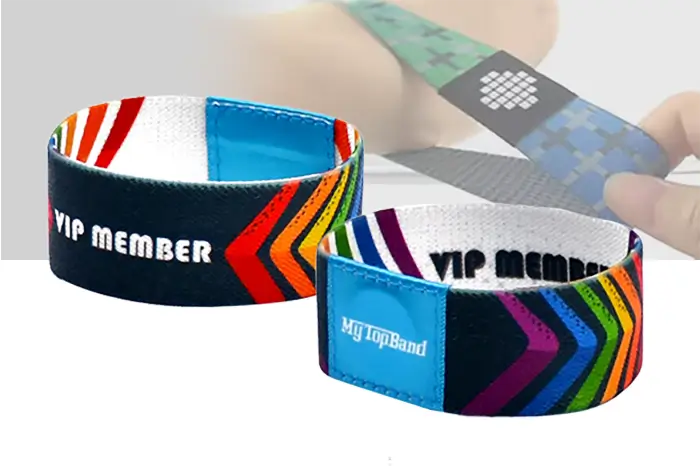 Elastic Wristbands with RFID & NFC Chip