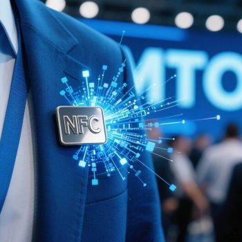 NFC Smart Badges In Networking Expansion And Information Sharing