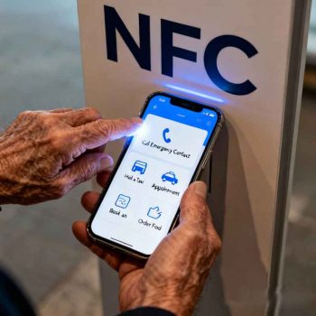 NFC Stands, Digital Inclusivity, Elderly Tech Access
