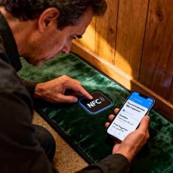 NFC Prayer Mats Nurture Spiritual Discipline with Data Warmth