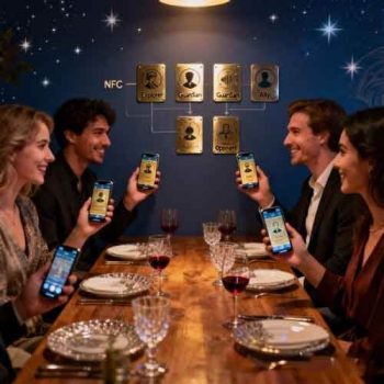NFC Stickers Create New Ice-breaking Interactive Game Experiences for Social Events