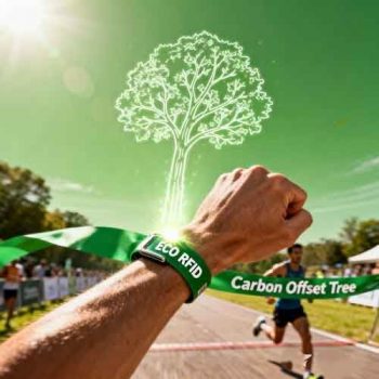 ECO RFID Wristbands Drive the Marathon Industry Toward Carbon Neutrality Goals