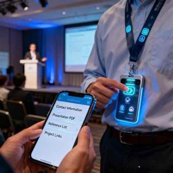Event Lanyards Build a Smart Networking Connection System for Attendees