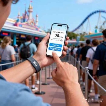 RFID Plastic Wristbands Serve as the Core of Personalized Theme Park Platforms