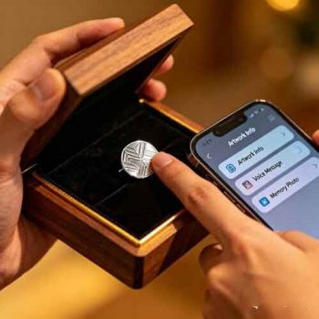 NFC Broochs Creates a Wearable Carrier for Digital Narrative Art