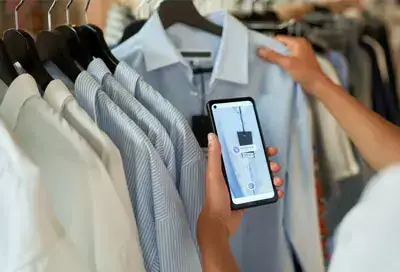 Custom Embroidered NFC Patch Iron-on NTAG213 Woven Tags-MTOB RFID