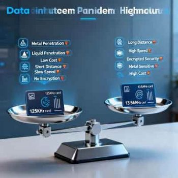 RFID Cards Scene Difference Analysis Between 13.56MHz and 125KHz