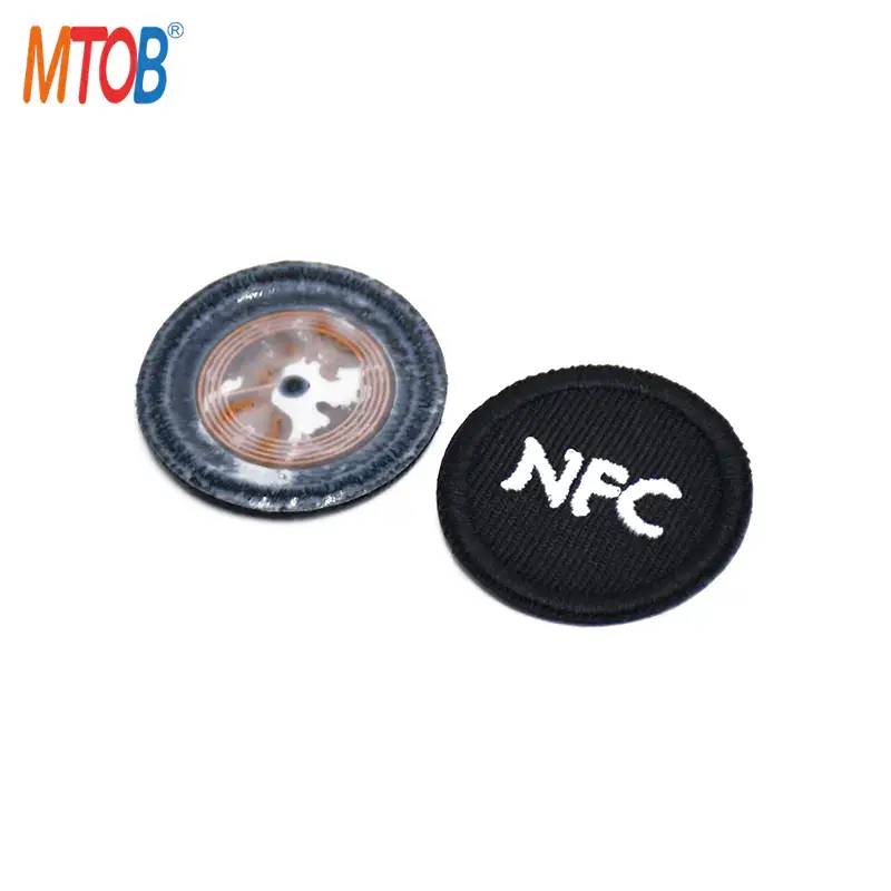 Embroidered NTAG213 Woven Tags Embroidered NTAG213 Woven Tags