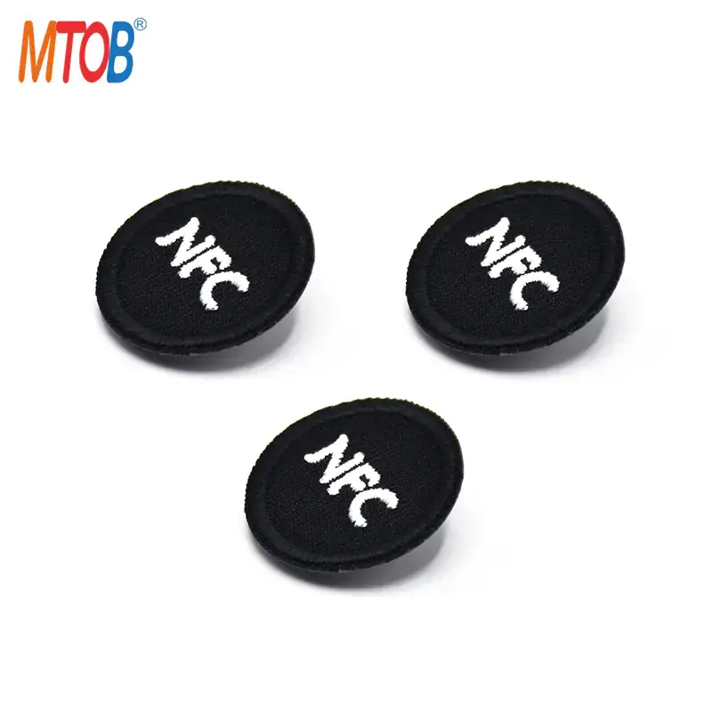 Iron-on NTAG213 Woven Tags Supplier Iron-on NTAG213 Woven Tags Supplier