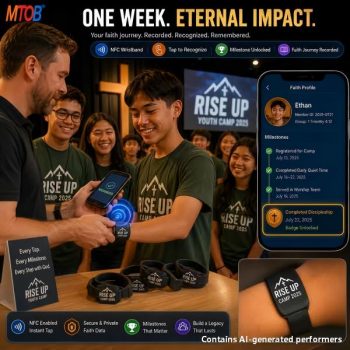 How Custom NFC Bracelets Sustain Global Church Spiritual Communities